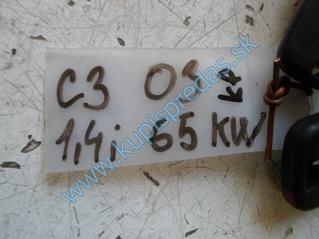 spínacia skrinka na citroen c3 1,4i 16V, 9663123280